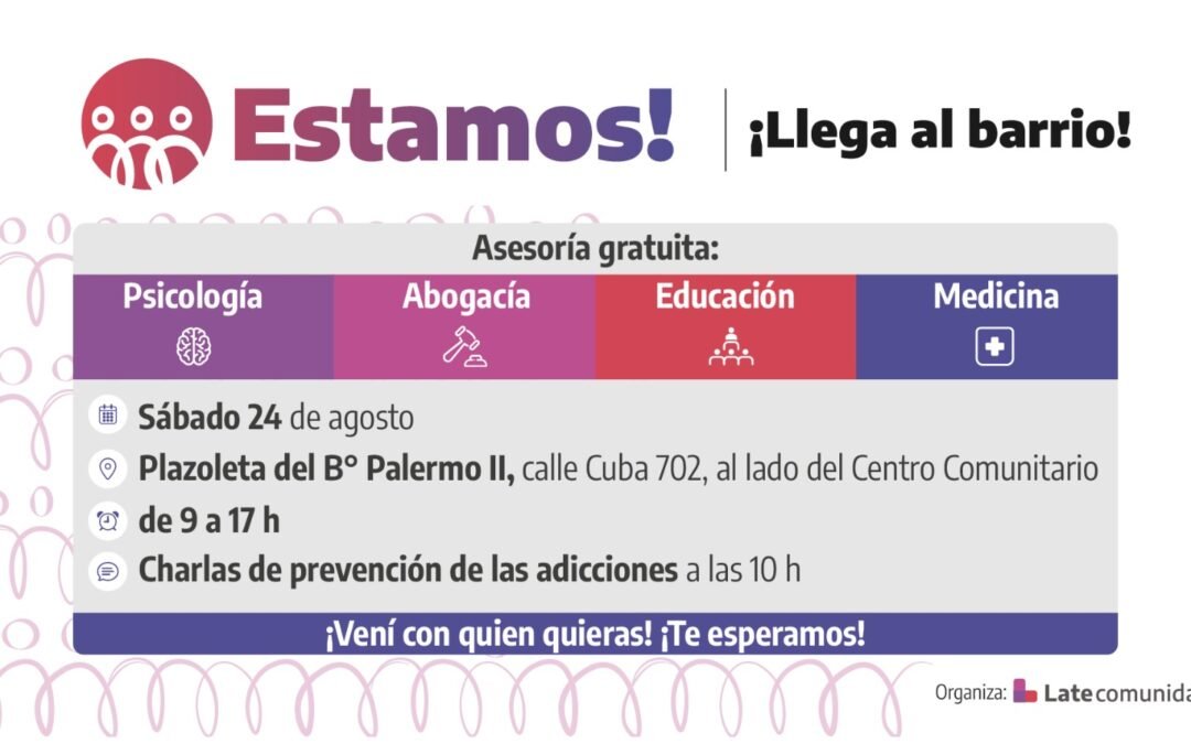 UNA RED DE PROFESIONALES COMUNITARIOS OFRECERÁ ASISTENCIA GRATUITA EN BARRIOS DE RESISTENCIA