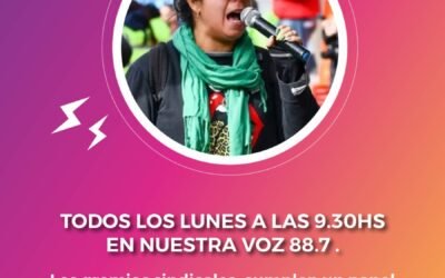 Arrancamos la Columna Sindical con Carolina Cammarano y reflexionamos sobre el rol de los gremios en función a los derechos de los trabajadores.