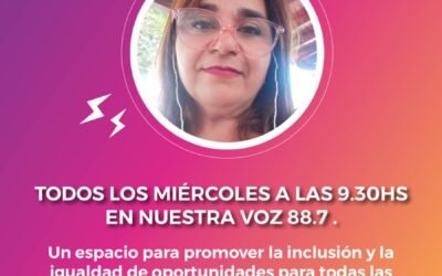 COLUMNA DE DISCAPACIDAD EN RADIO NUESTRA VOZ