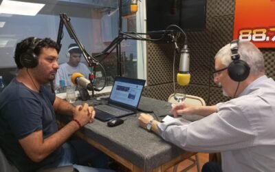 Luis Lazzaro visito los estudios de la Radio y compartió su columna de “Comunicaciones” reflexionando sobre el Congreso Federal de Cultura y Comunicación que se realizo en La Plata.